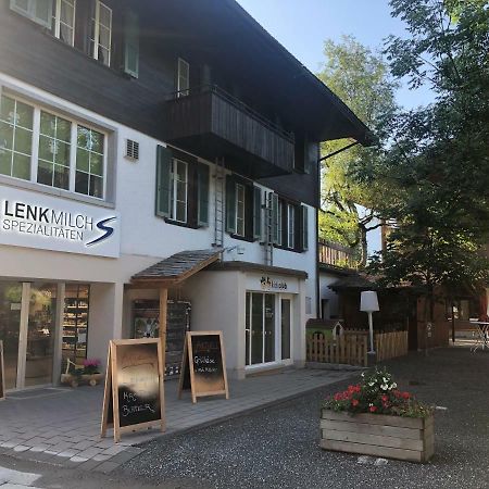 Hotel Krone Budget Lenk Eksteriør billede